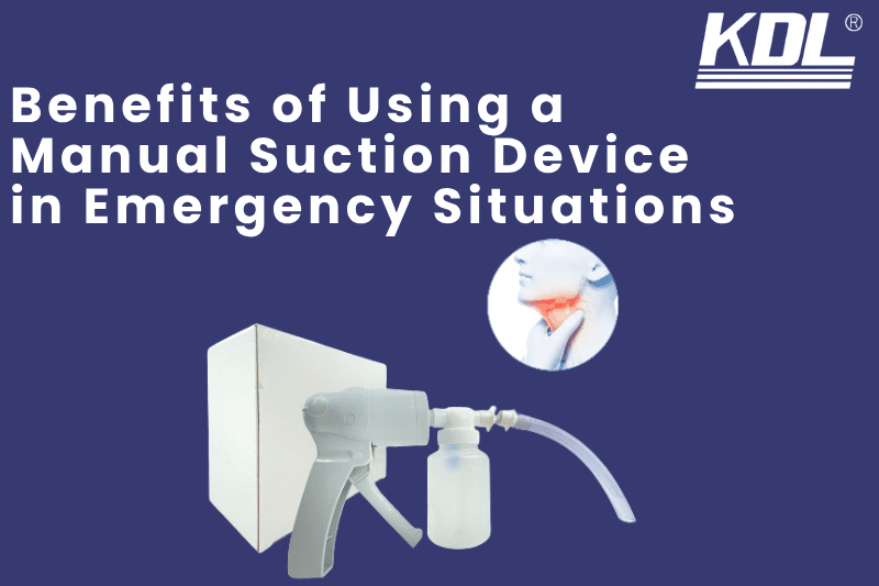 Benefits of Using a Manual Suction Device in Emergency Situations
