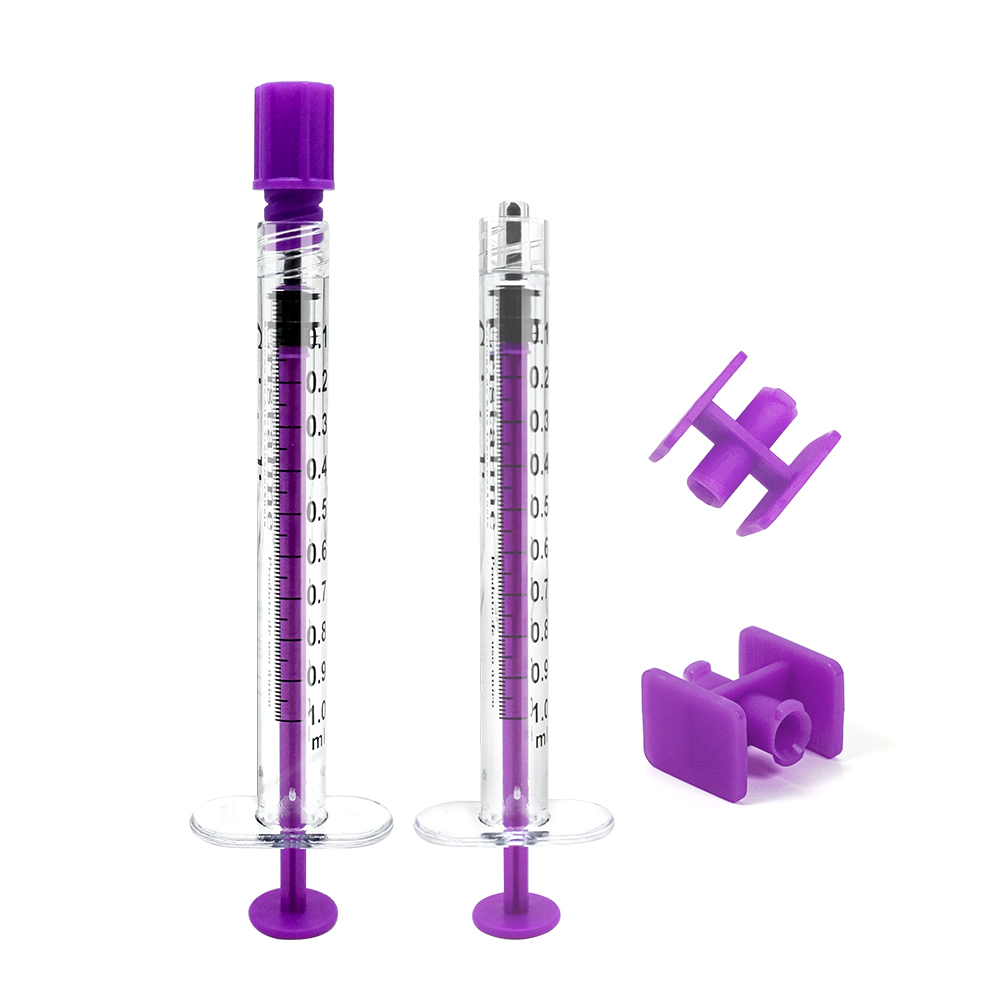 1ml Luer Lock PC Polycarbonate Syringe