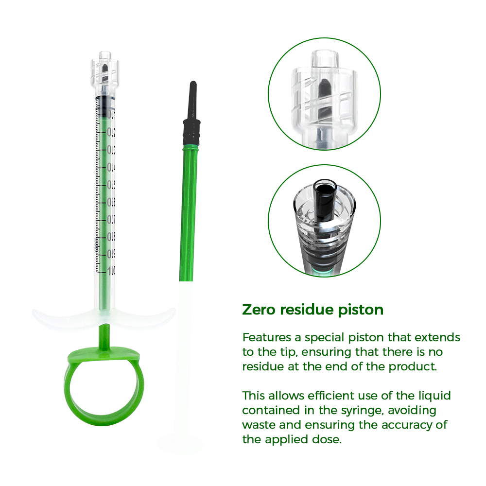 Aesthetic syringe with luer slip(pull ring)