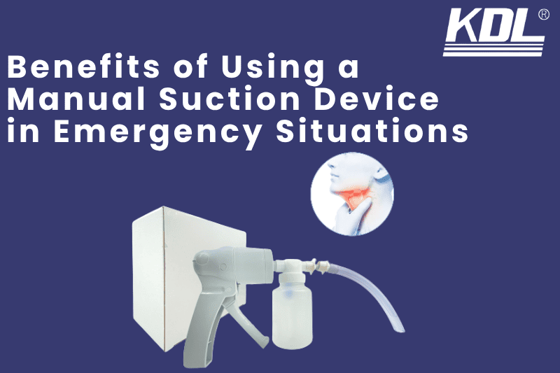 Benefits of Using a Manual Suction Device in Emergency Situations Benefits of Using a Manual Suction Device in Emergency Situations
