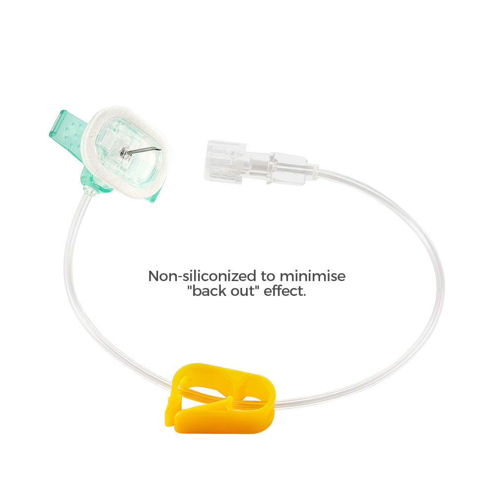 Disposable Safety Huber Needles (Butterfly Type) for Single Use