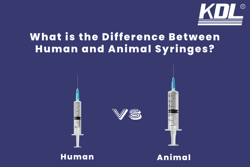 What is the Difference Between Human and Animal Syringes?