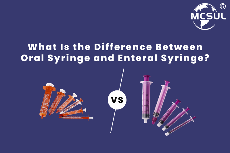 What Is the Difference Between Oral Syringe and Enteral Syringe