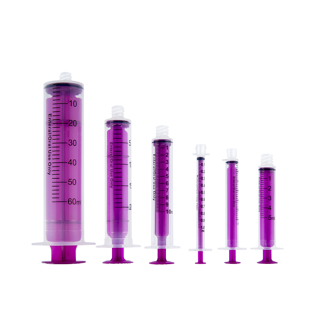 Disposable O Ring Enteral Oral Feeding Syringe