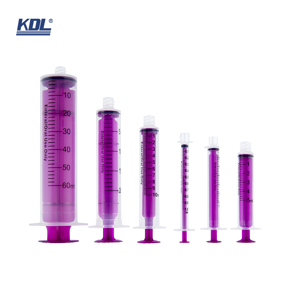 Disposable O Ring Enteral Oral Feeding Syringe