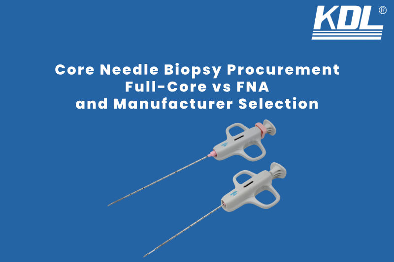 Core Needle Biopsy Procurement: Full-Core vs FNA and Manufacturer Selection
