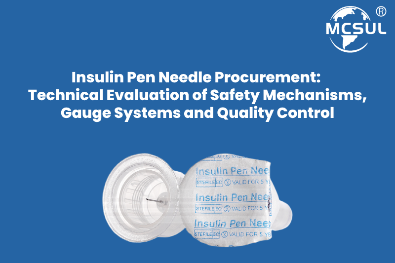 Insulin Pen Needle Procurement Evaluation Guide Insulin Pen Needle Procurement: Technical Evaluation of Safety Mechanisms, Gauge Systems and Quality Control