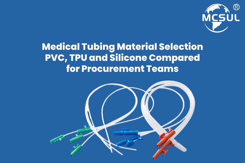 Medical Tubing Material Selection_ PVC, TPU and Silicone Compared for Procurement Teams Medical Tubing Material Selection_ PVC, TPU and Silicone Compared for Procurement Teams