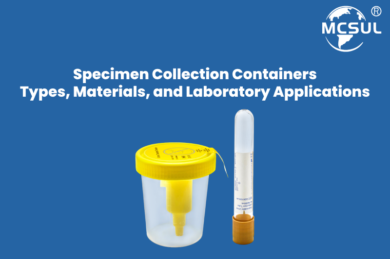 Specimen Collection Containers: Types, Materials, and Laboratory Applications
